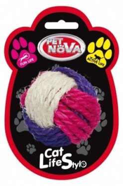 Pet Nova CAT sisalball sisalová lopta pre mačky 6cm Pet Nova www.bohre.sk