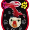 Pet Nova CAT sisalhead 5 hračka pre mačky sisalová hlava 5 cm s pierkami Pet Nova www.bohre.sk