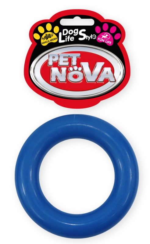 Petnova Hracky RUB RING 9 cm BLUE Pet Nova www.bohre.sk