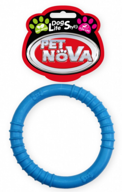 Petnova hračky pre zvieratá TPR RING BLAU hračka pre psa 9,5 cm Pet Nova www.bohre.sk