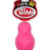 Petnova hračky pre zvieratá TPR SNOWMAN PINK hračka pre psa 9,5 cm Pet Nova www.bohre.sk