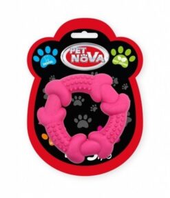 Petnova hračky pre zvieratá TPR SPECIALRING PINK hračka pre psa 10,5 cm Pet Nova www.bohre.sk