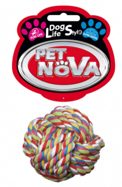 Petnova hračky pre zvieratá bavlnená lopta 5 cm hračka pre psa Pet Nova www.bohre.sk