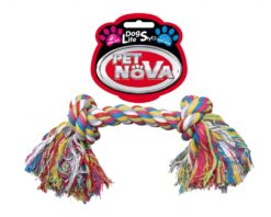 Petnova hračky pre zvieratá bavlnený uzol 2 knoty 30 cm hračka pre psa Pet Nova www.bohre.sk