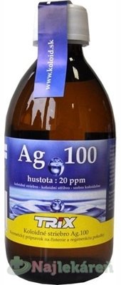 Pharma Activ Koloidné striebro Ag100 300ml Pharma Activ www.bohre.sk