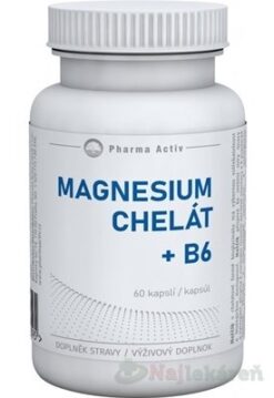 Pharma Activ MAGNESIUM CHELÁT + B6, 60 cps Pharma Activ www.bohre.sk