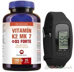 Pharma Activ Vitamín K2 MK 7 + D3 Forte 100+25 tabliet Pharma Activ www.bohre.sk