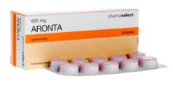 PharmaSelect Aronta 600 mg 30 tabliet Aronta www.bohre.sk