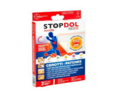 Pharmadoct STOPDOL Náplasti proti bolesti s hrejivým efektom 9 × 14 cm 3 ks Stopdol www.bohre.sk