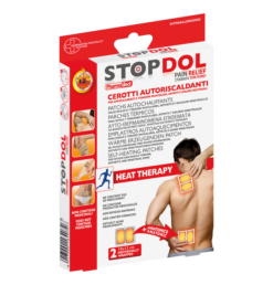 Pharmadoct STOPDOL Samohrejivé náplasti 2 ks, 10 × 13 cm Stopdol www.bohre.sk