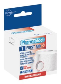 Pharmadoct Sport Pharma-skin ochranná podložka pod tejpovaciu pásku 7 cm x 27 m PHARMADOCT www.bohre.sk