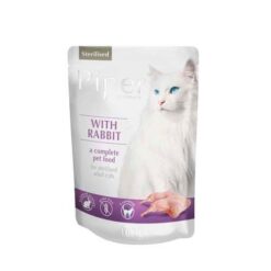 Piper PIPER CAT STERILISED kapsicka 100g - s králikom Piper www.bohre.sk