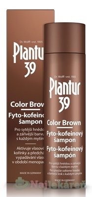 Plantur 39 Color Brown Fyto-kofeínový šampón 250ml Plantur www.bohre.sk
