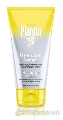 Plantur 39 Hyaluron balzam s kyselinou hyalurónovou 150 ml Plantur www.bohre.sk