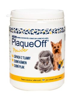 PlaqueOff ProDen Powder dentálny prášok na orálne použitie pre psy a mačky 180 g PlaqueOff www.bohre.sk