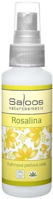 Pleťová voda - rosalina Saloos Naturcosmetic www.bohre.sk