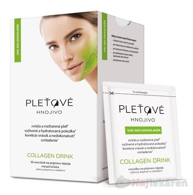 Pleťové hnojivo Collagen Drink vrecúška 30 x 8 g Simply You Pharmaceuticals a.s. www.bohre.sk