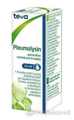 Pleumolysin 10 ml  www.bohre.sk