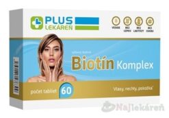 Plus Lekáreň Biotín Komplex 60 tabliet Plus lekáreň www.bohre.sk