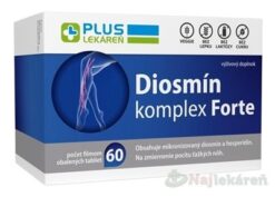 Plus Lékáreň Diosmín komplex Forte 60 tabliet Plus lekáreň www.bohre.sk