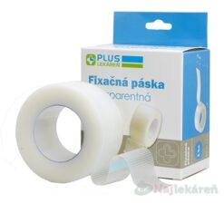 Plus Lekáreň Fixačná páska transparentná 2,5 cm x 9 m cievka 1 ks Plus lekáreň www.bohre.sk