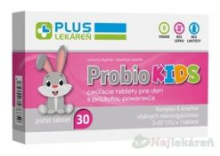 Plus Lekáreň Probio KIDS pomaranč 30 tabliet Plus lekáreň www.bohre.sk