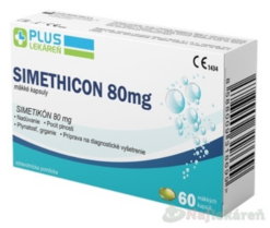 Plus Lekáreň Simethicon 80 mg 60 kapsúl Plus lekáreň www.bohre.sk