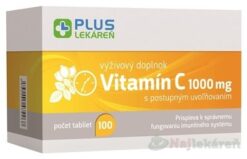 Plus Lékáreň Vitamín C 1000 mg 100 tabliet Plus lekáreň www.bohre.sk