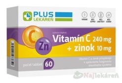 Plus Lekáreň Vitamín C + zinok 60 tabliet Plus lekáreň www.bohre.sk