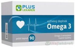 Plus lekareň Omega 3 90 kapsúl Plus lekáreň www.bohre.sk