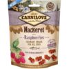 Pochúťka Carnilove Dog Crunchy Snack makrela s malinami 200g  www.bohre.sk