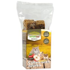 Pochúťka Nature Land Brunch celozrnné kocky s jablkom 90g NATURE LAND www.bohre.sk