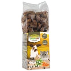Pochúťka Nature Land Brunch srdiečka s mrkvou 150g NATURE LAND www.bohre.sk