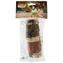 Pochúťka Nature Land Nibble valec dva druhy zeleniny 160g NATURE LAND www.bohre.sk