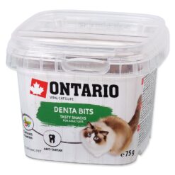 Pochúťka Ontario dentálne vankúšiky 75g ONTARIO www.bohre.sk