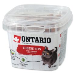 Pochúťka Ontario syrové vankúšiky 75g ONTARIO www.bohre.sk