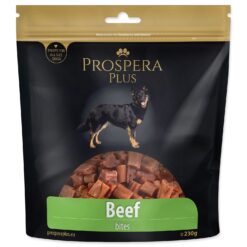 Pochúťka Prospera Plus hovädzie kúsky 230g PROSPERA www.bohre.sk