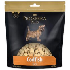 Pochúťka Prospera Plus tresčie kocky 230g PROSPERA www.bohre.sk
