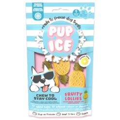 Pochúťka Pup Ice chladiaca s ananásom 3ks 90g PUP_ICE www.bohre.sk