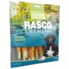 Pochúťka Rasco Premium byvolia koža obalená kuracím mäsom, tyčinky 500g RASCO PREMIUM www.bohre.sk