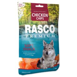 Pochúťka Rasco Premium kuracie plátky 80g RASCO PREMIUM www.bohre.sk