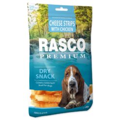 Pochúťka Rasco Premium kuracím obalené syrové prúžky 80g RASCO PREMIUM www.bohre.sk
