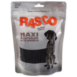 Pochúťka Rasco maxi tyčinka v tvare hviezdy s hydinou 10cm 450g RASCO www.bohre.sk