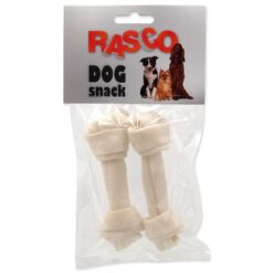 Pochúťka Rasco uzol byvolý biely 11cm 2ks RASCO www.bohre.sk