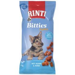 Pochúťka Rinti Bitties Puppy kura a hovädzie 75g RINTI www.bohre.sk