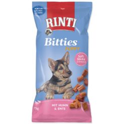 Pochúťka Rinti Bitties Puppy kura a kačka 75g RINTI www.bohre.sk