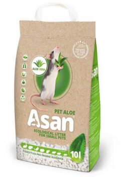 Podstielka ASAN hlodavce Pet Aloe 10L (2 kg) ASAN-CZ www.bohre.sk