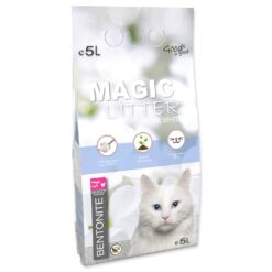 Podstielka Magic Litter Bentonite Ultra White 5l/4,4kg MAGIC CAT www.bohre.sk