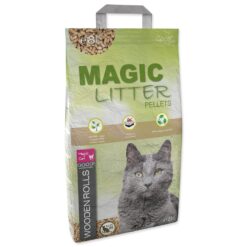 Podstielka Magic Litter Wooden Rolls 8L/4,5kg MAGIC CAT www.bohre.sk