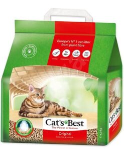 Podstielka pre zvieratá CATS BEST Öko plus 4,3kg  (10L) CATS BEST www.bohre.sk